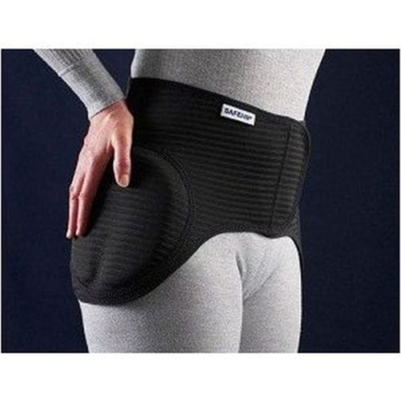 Safehip Active Unisex Black|Small – 85-95cm / 34-38Inch)|Medium – 95-105cm / 38-42Inch|Large – 105-115cm / 42-46Inch|X-Large – 115-125cm / 46-50Inch)|XX-Large – 125-140cm / 50-56Inch)
