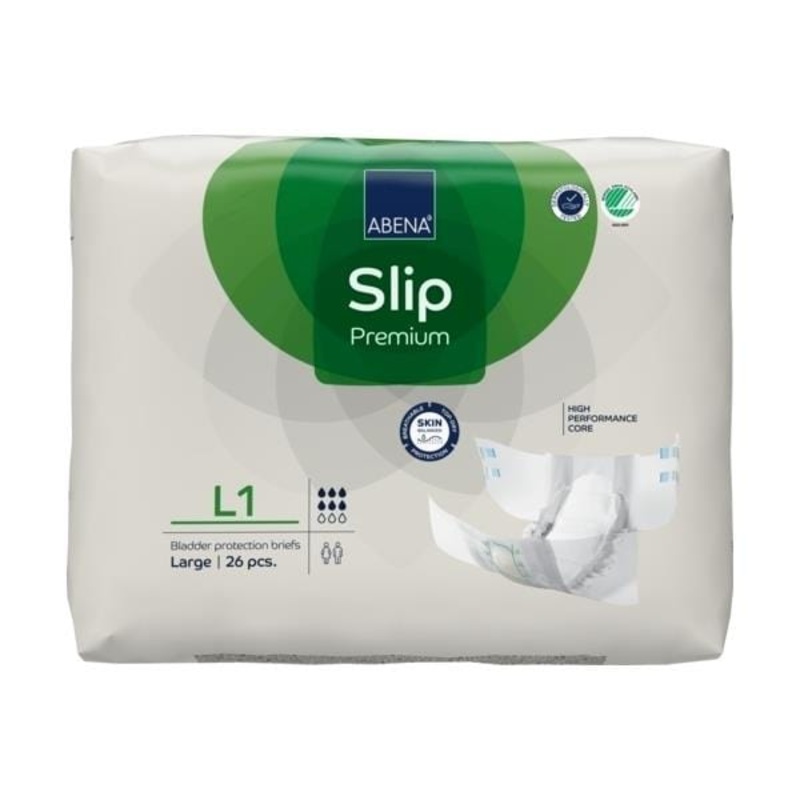 Abena Slip L1|Packet of 26|Carton of 104