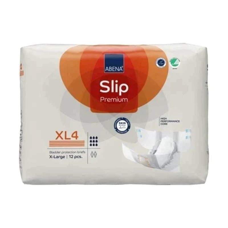 Abena Slip XL4|Packet of 12|Carton of 48