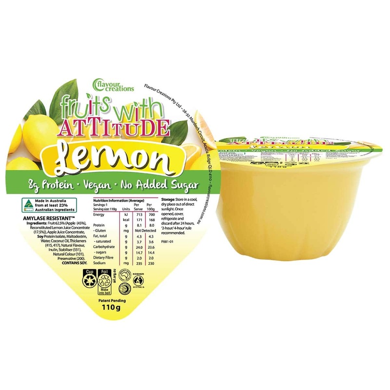 Flavour Creations Fruit with Attitude Lemon