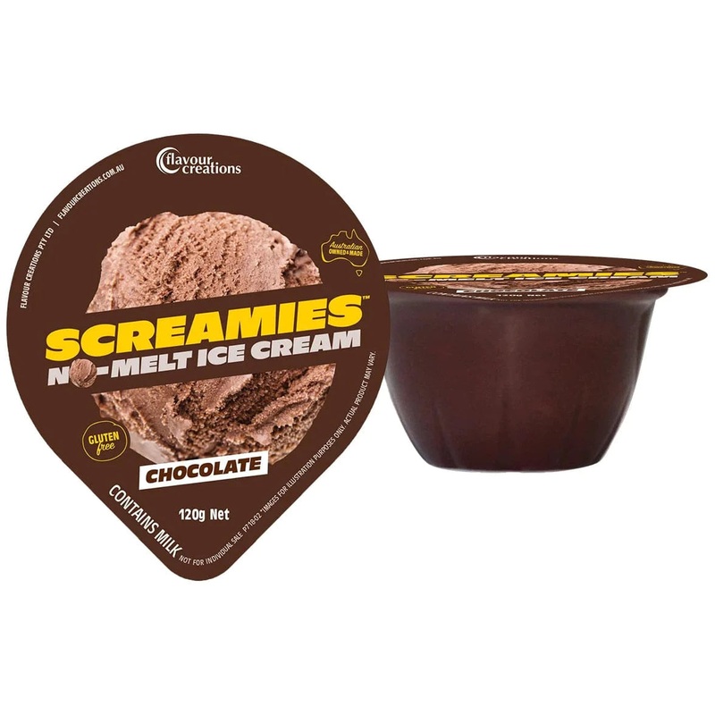 Flavour Creations Screamies No Melt Ice Cream Chocolate