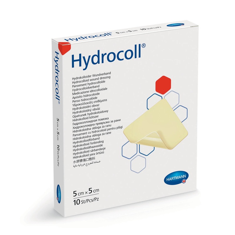 Hartmann Hydrocolloid Dressing Thin 5X5cm Suprasorb H