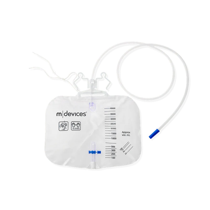 M-Devices Bag Bed 4000ml T-Tap Nrv Hanger Rope 150cm Tubing