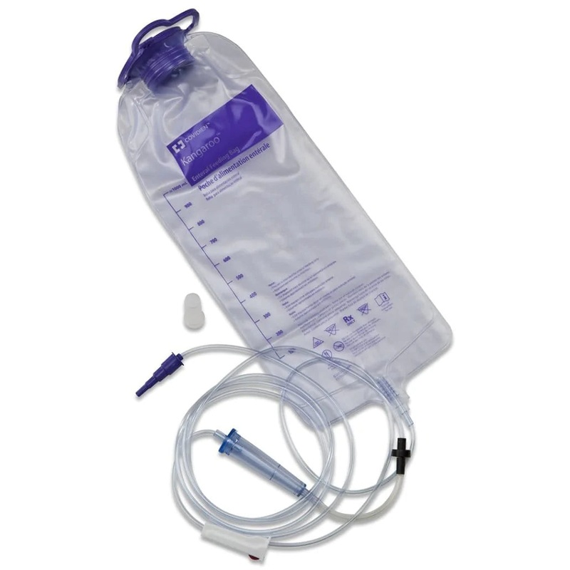 Nestle Kangaroo Joey 1000ml EZ Cap Set – Sterile (With Inline Med Port)