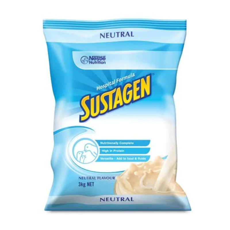 Nestle Sustagen Hospital Formula Active – Neutral 3kg Bag