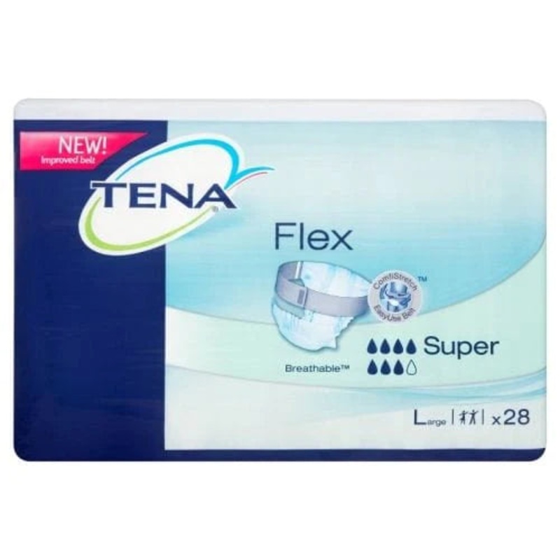 Tena Flex Super|Medium|Large|Carton of 90