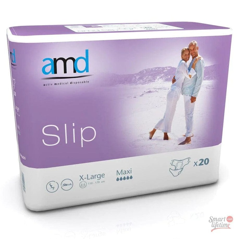 AMD Slip Maxi XLarge|Packet of 20|Carton of 60