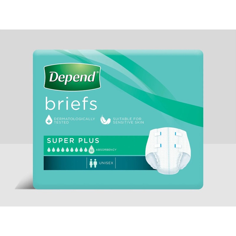 Depend Brief Super Plus Medium