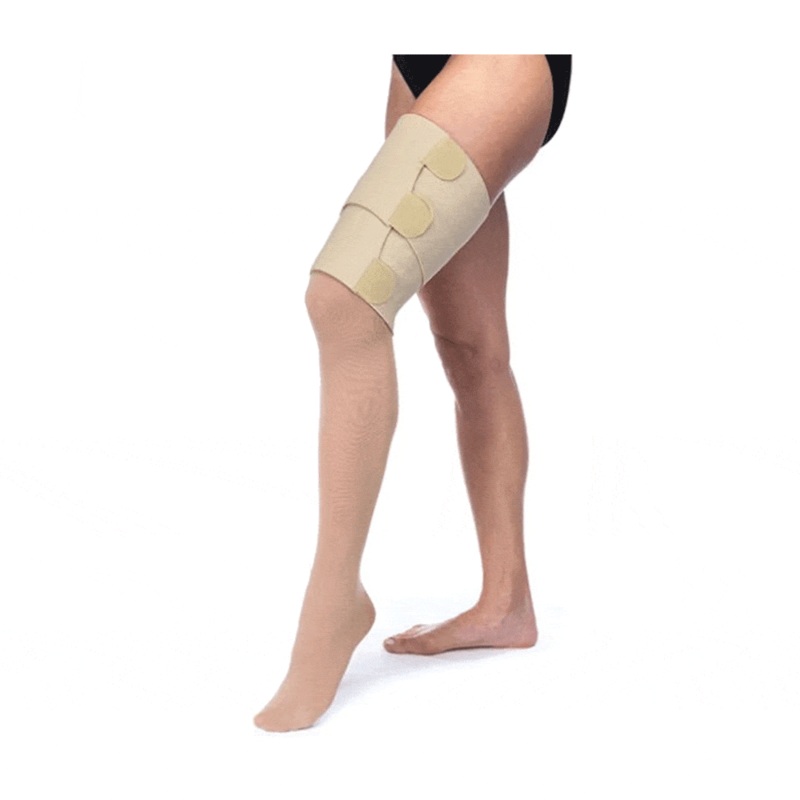 JOBST FARROW Wrap Strong Thigh Short Extra Small Tan Pack/1
