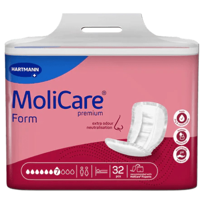 MoliCare Premium Form 7 Drops|7 Drops|Pack of 32|Carton of 128
