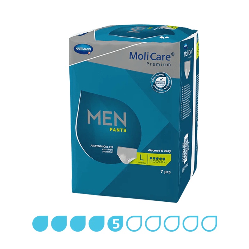 Molicare Premium Men Pants 5 Drops Large