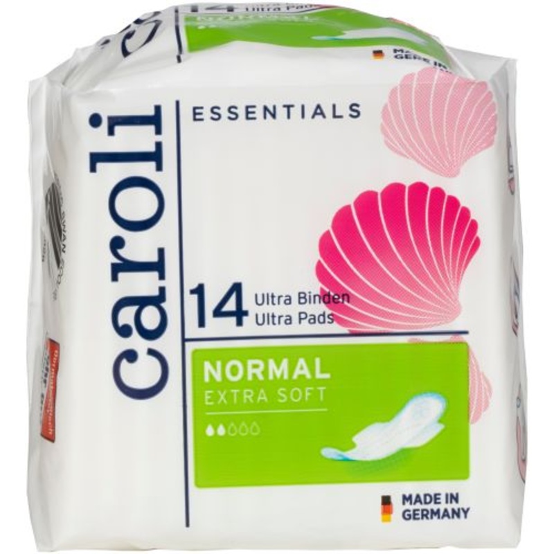 Abena Caroli Sani Ultra Pads Normal With Wings