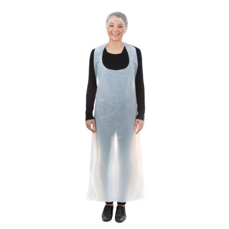 Allcare Disposable Apron White Medium 1350mm