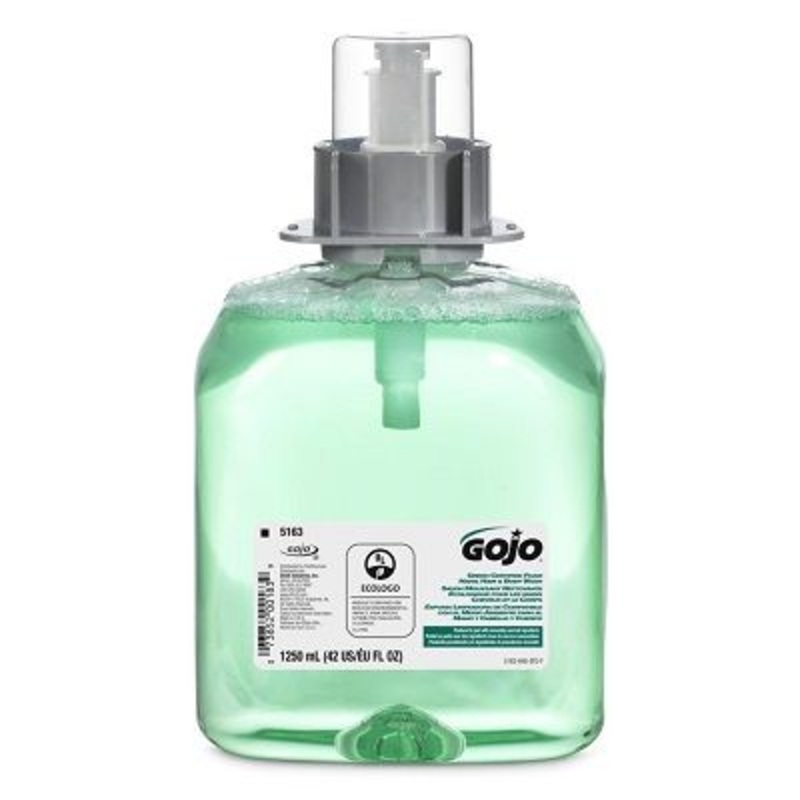 Gojo Green Certified Foam Hand, Hair & Body Wash Refill 1250L