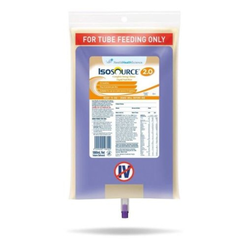 Nestle Isosource 2.0 Ready To Have Nutrition 1000ml