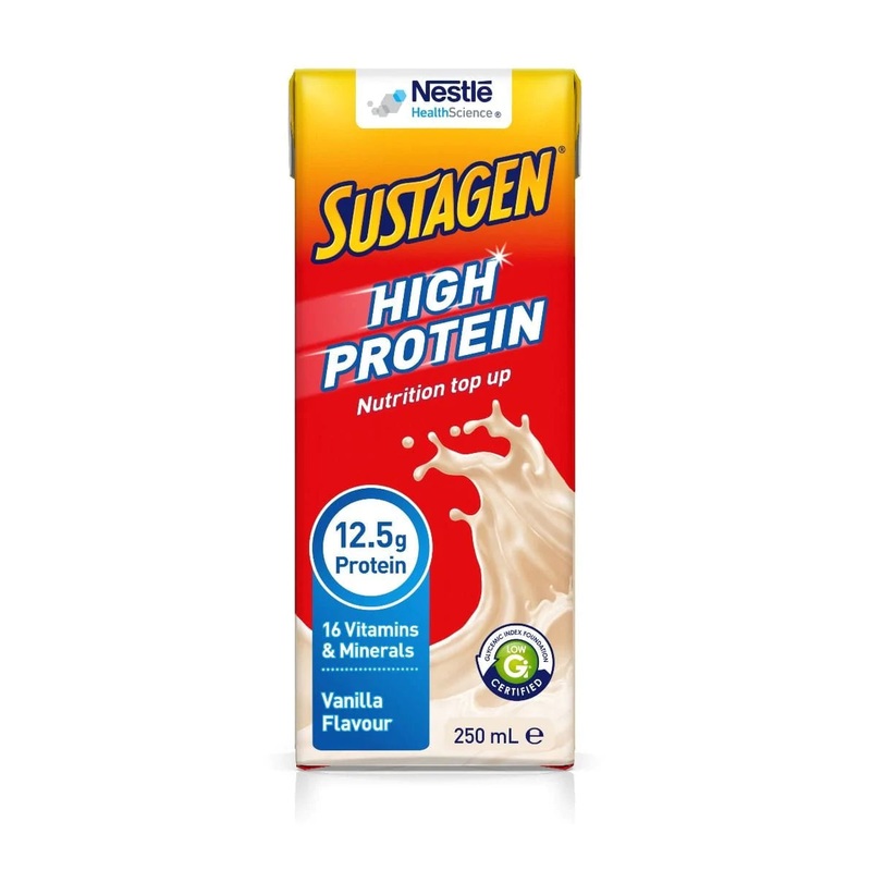 Nestle Sustagen Liquid Vanilla Ready To Drink 250ml