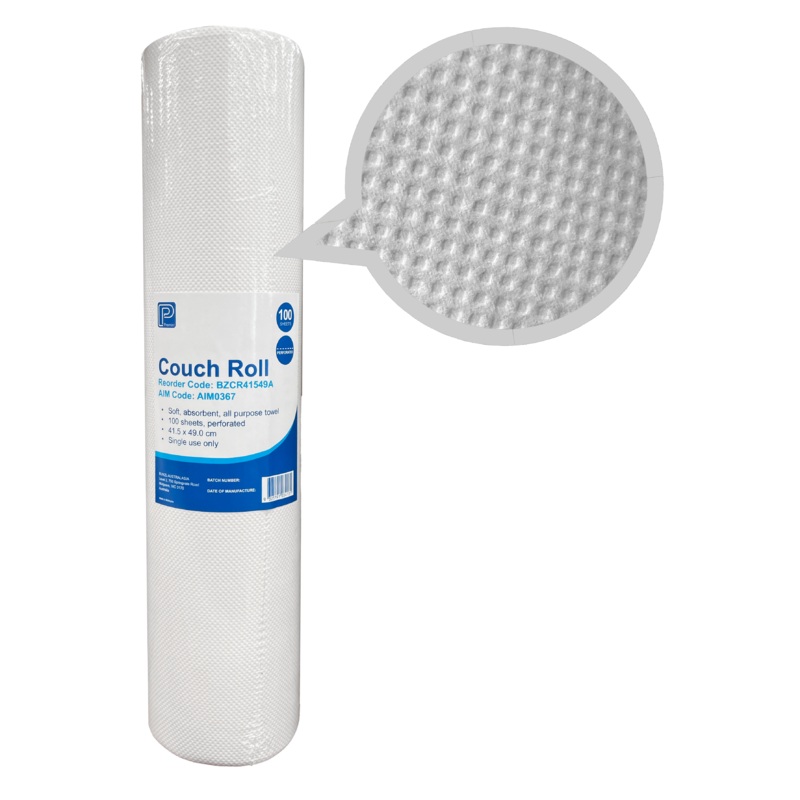 Premier Couch Roll 100 Sheets|Carton of 8