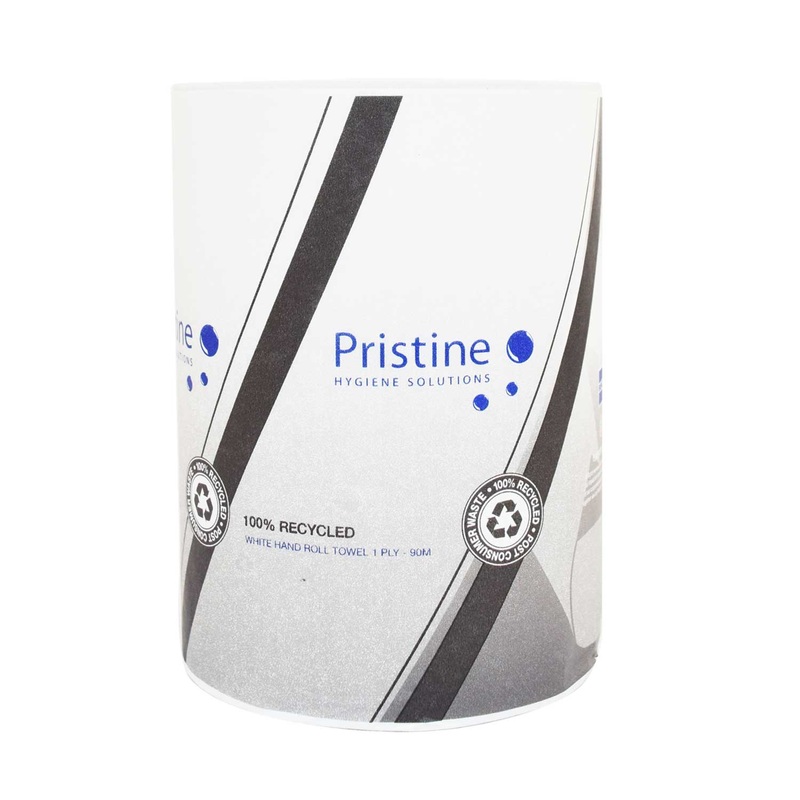 Pristine Recycled Paper Roll Towel 90m