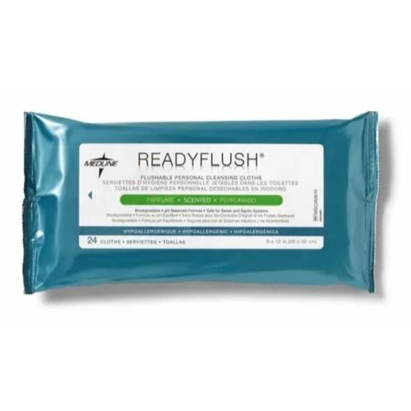 Readyflush Wipes 20cmx25cm|Packet|Carton