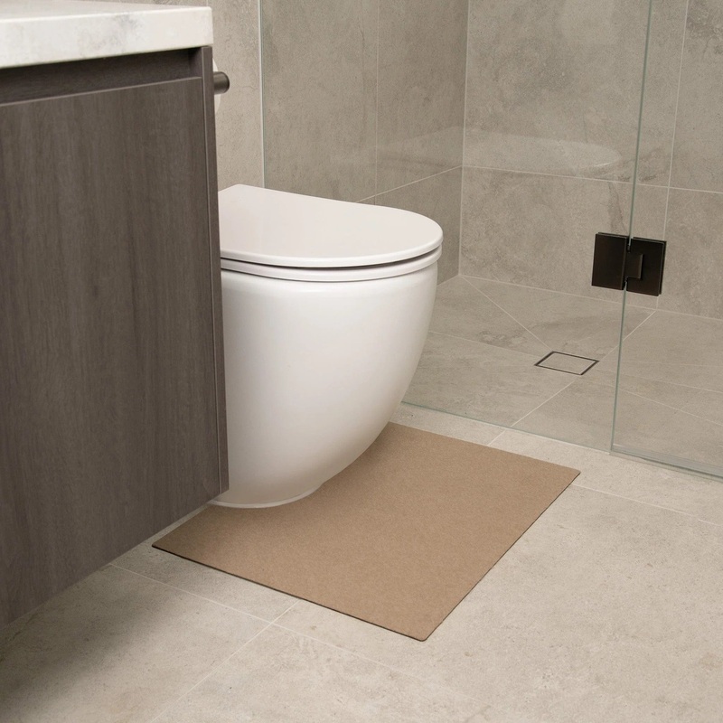 Staydry Anti Slip Toilet Mat|Beige|Black|Charcoal