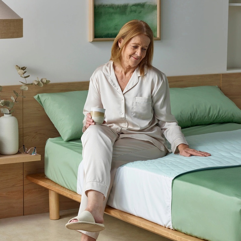 Staydry Blue-e Bedpad|Aqua|Clay|Lilac|Single|King Single|Double|Queen