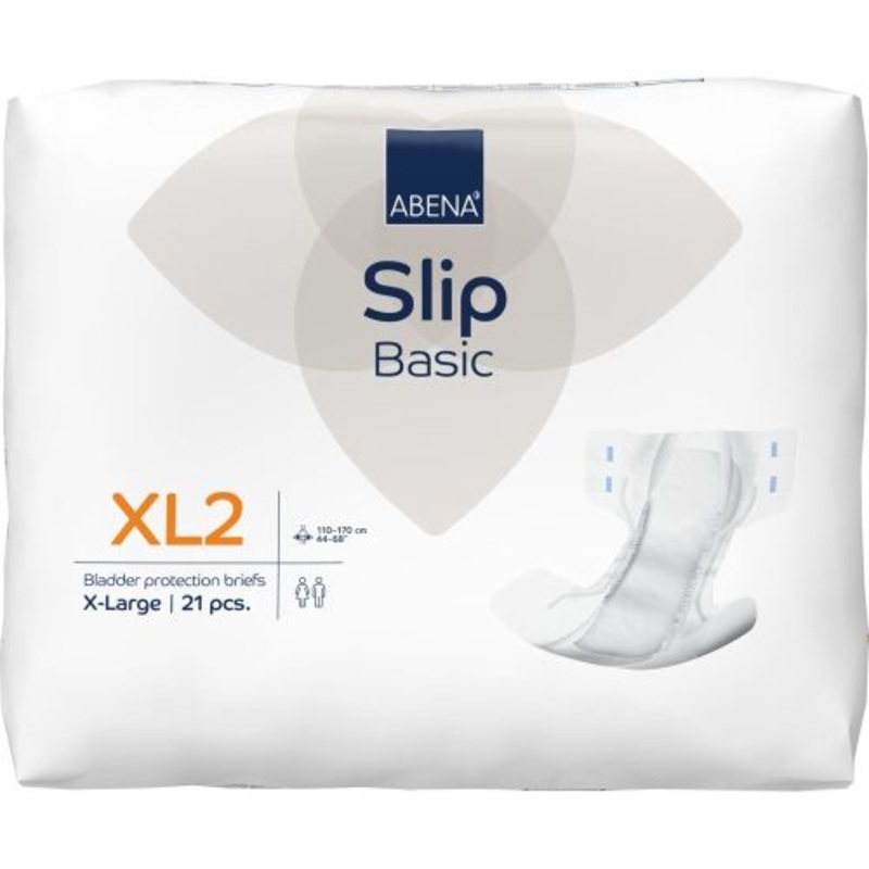 Abena Slip Basic XL2 Orange 3300ml 110-170cm