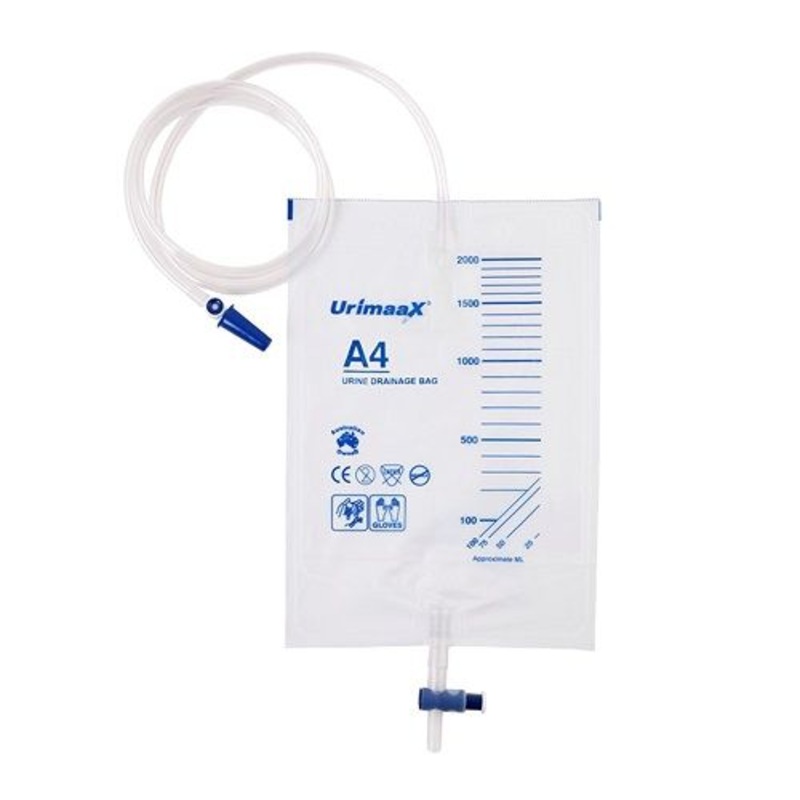 BAG BED SIDE 2lt 120cm A4 SLIDE TAP ST
