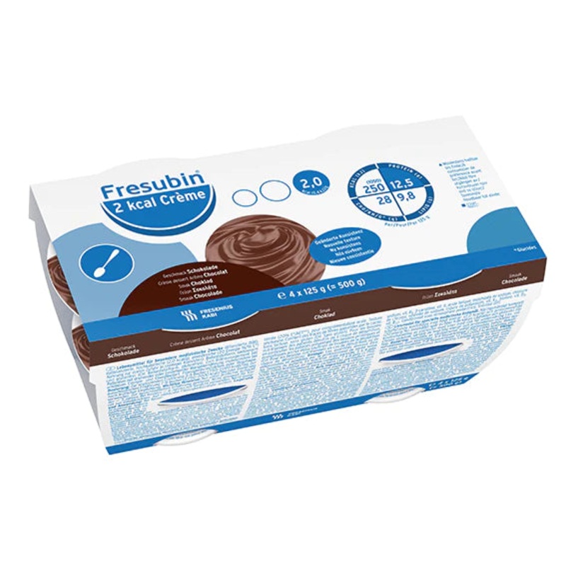 Fresubin 2 kcal Creme|Chocolate|Pack of 4|Carton of 24