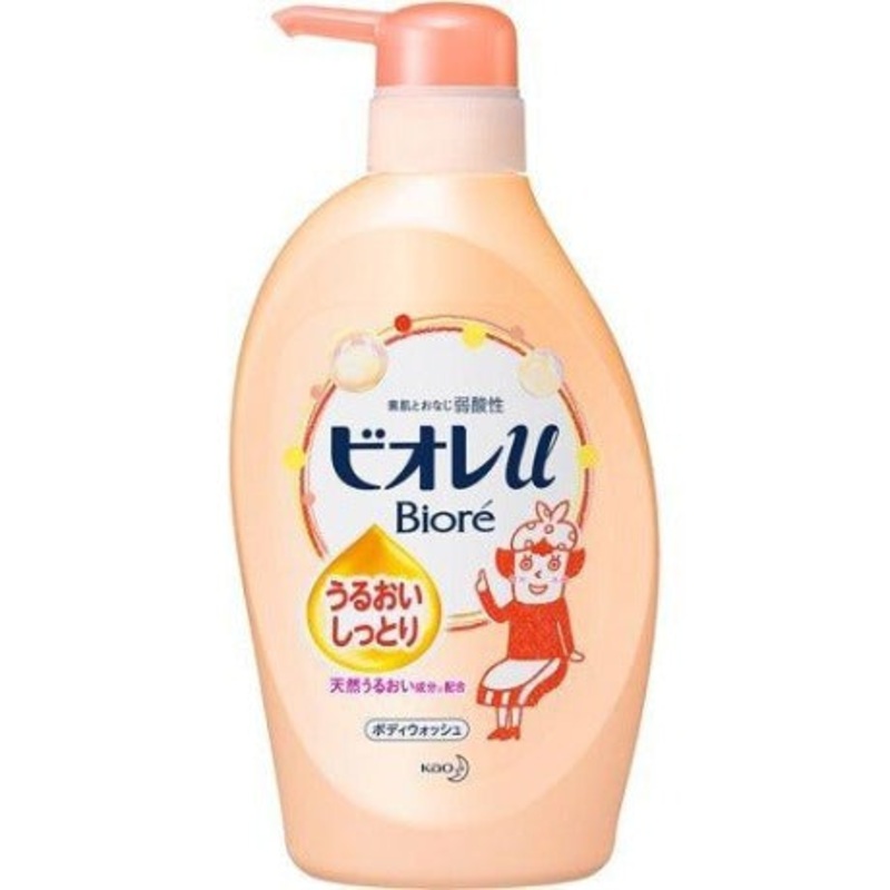 KAO Biore U Body Wash Moist Soap Fruity 480ml