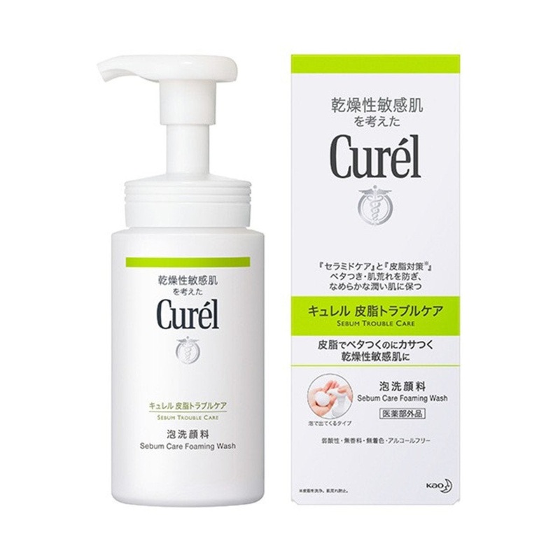 KAO Curel Sebum Trouble Care Foam Cleanser 150ml