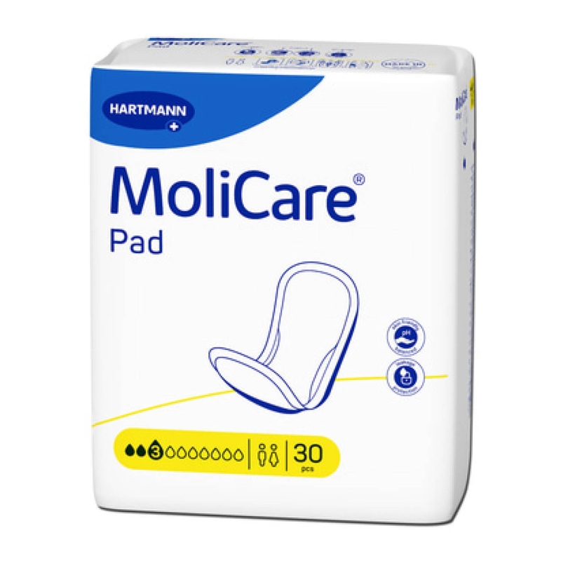 Molicare Pad – 3 Drops|3 Drops|Carton of 180