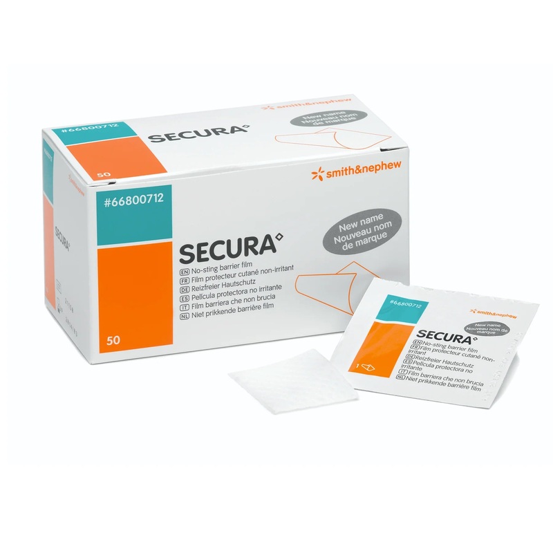Smith+Nephew Secura No-Sting Barrier Film 1ml Swabs