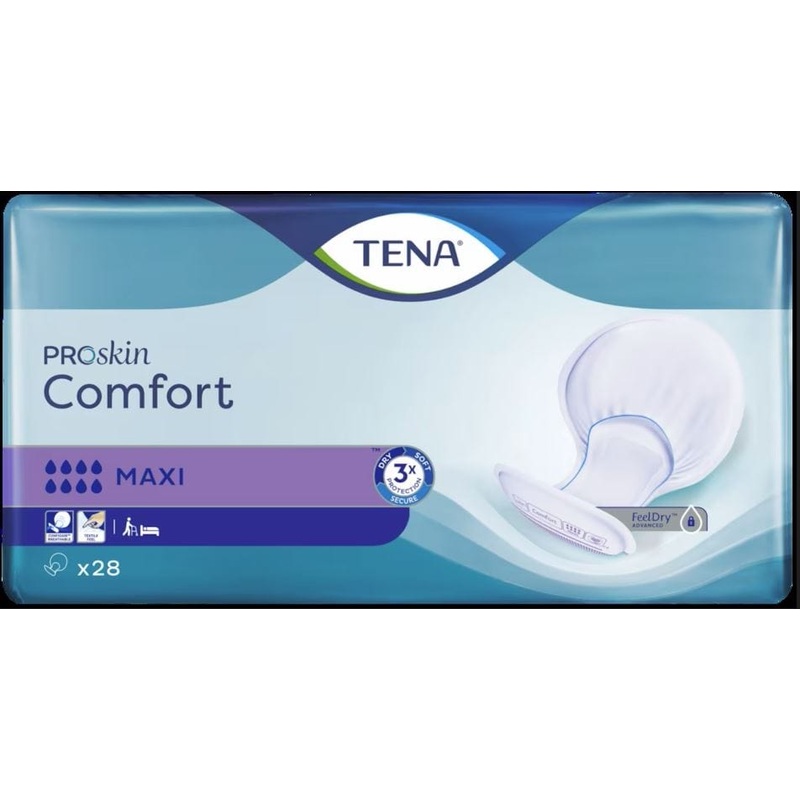 Tena Comfort Maxi Large Pad|Packet of 28