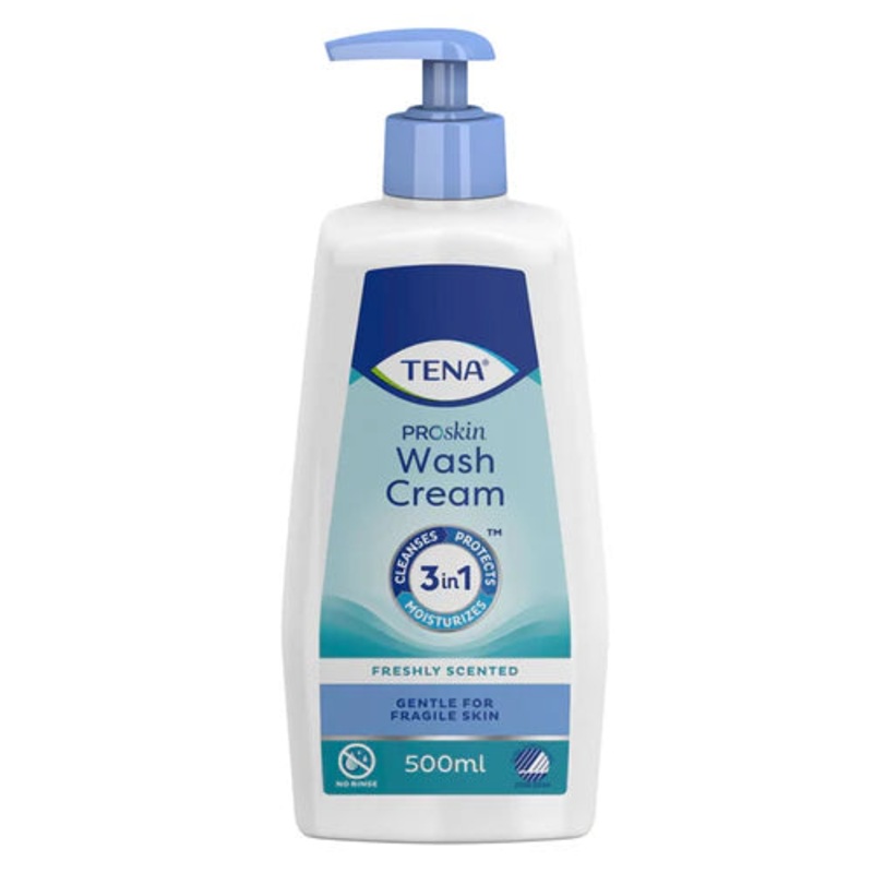 Tena ProSkin Wash Cream|Each|Carton (10)
