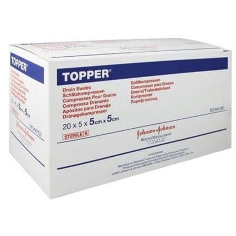 Topper IV Drain Sponges ST 5x5cm (20×5)