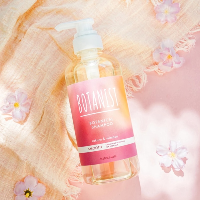 BOTANIST Botanical Spring Shampoo Bottle Smooth Type 460ml