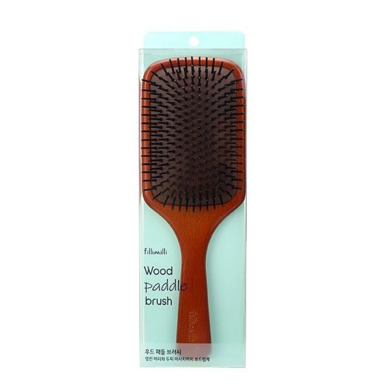 FILLIMILLI Wood Paddle Brush 1pc