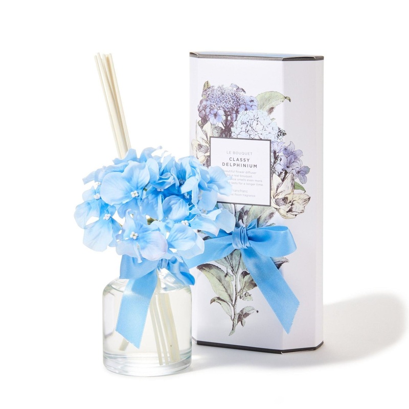 FRANCFRANC Le Bouquet Room Fragrance Classy Delphinium (Blue) 220ml