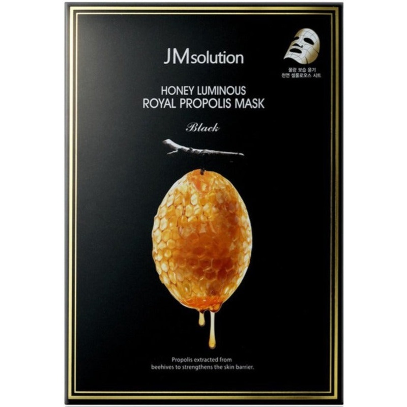 JM SOLUTION Honey Luminous Royal Propolis Mask 10 Sheets