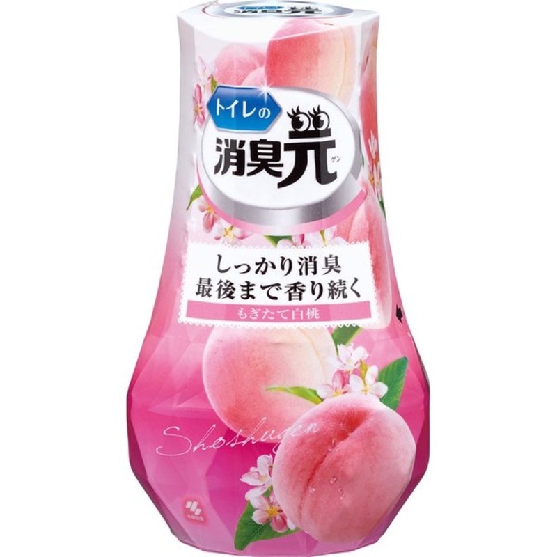 KOBAYASHI Toilet Liquid Deodorizer For Toilet (White Peach) 400ml