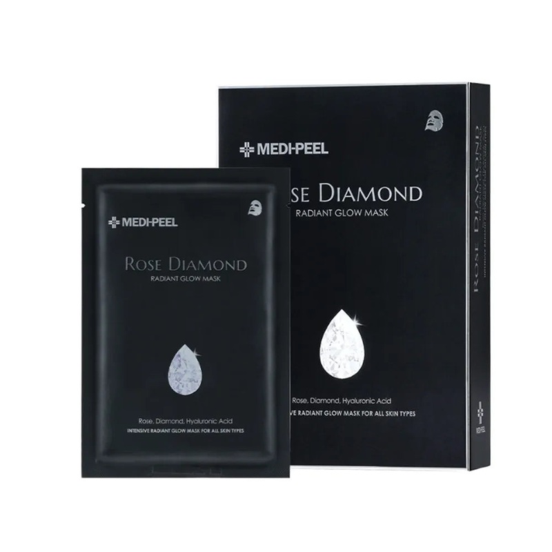 MEDI-PEEL Rose Diamond Radiant Glow Mask 10pcs