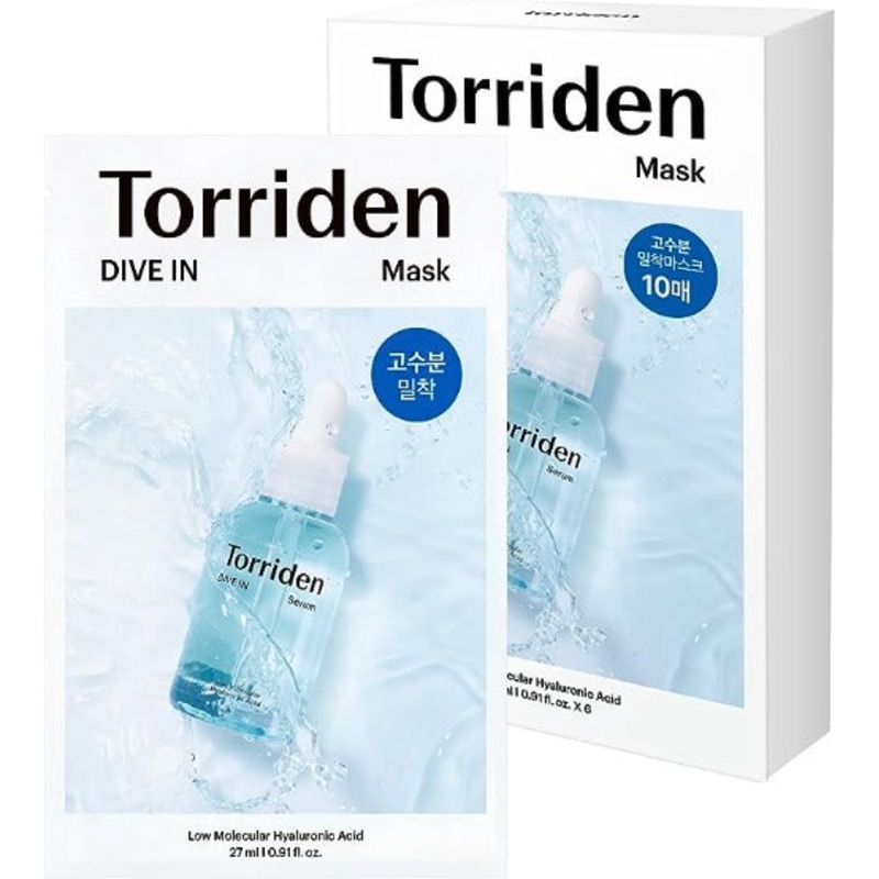 TORRIDEN Dive In Low Molecular Hyaluronic Acid Mask 10pcs
