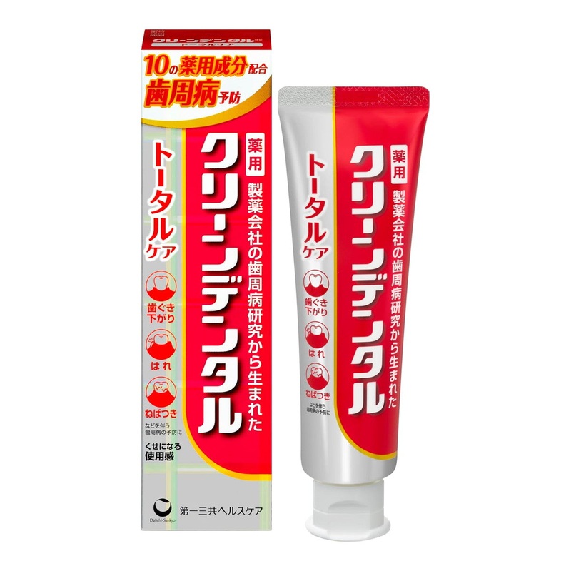 DAIICHISANKYO Clean Dental Total Care Toothpaste 100g