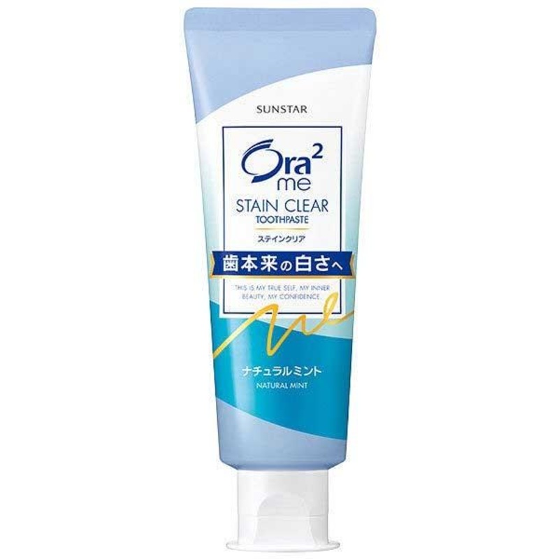SUNSTAR Ora2 Medicinal Me Stain Clear Paste #Natural Mint 125g