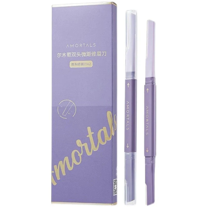 AMORTALS Double-head Eyebrow Trimmer 2PCS