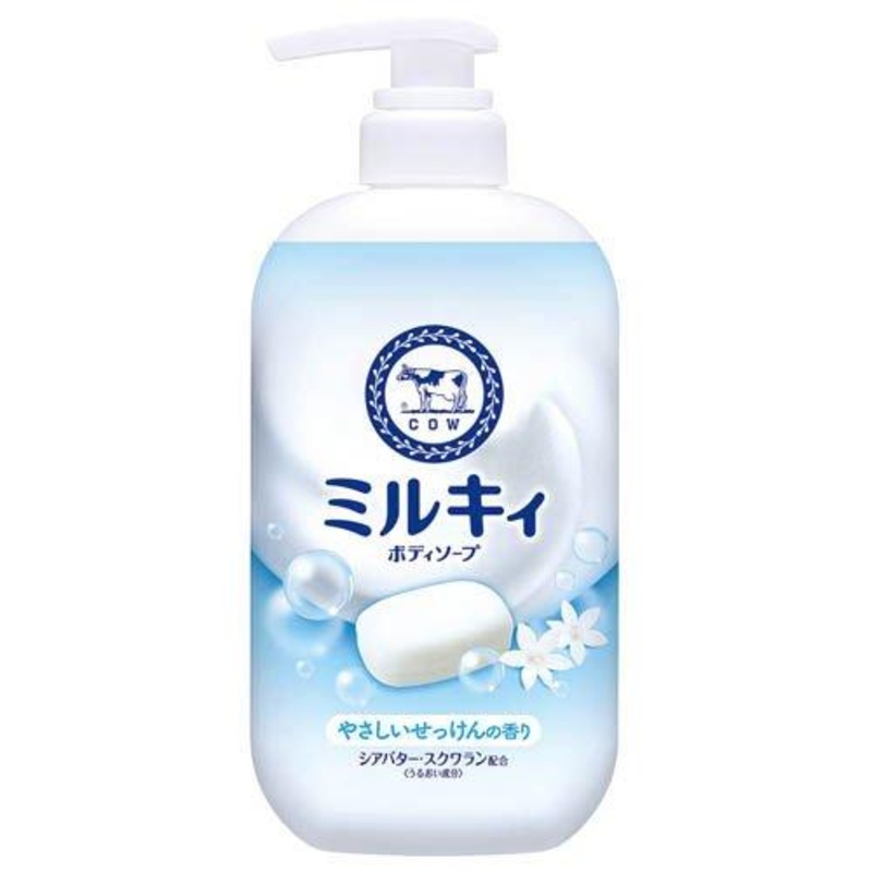 COW Milky Body Soap Gentle Soap Scent Pump 500ml