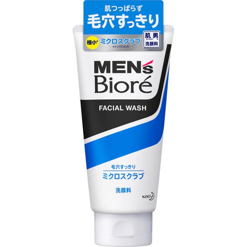 KAO Men’s Biore Facial Wash Micro Scrub 130g