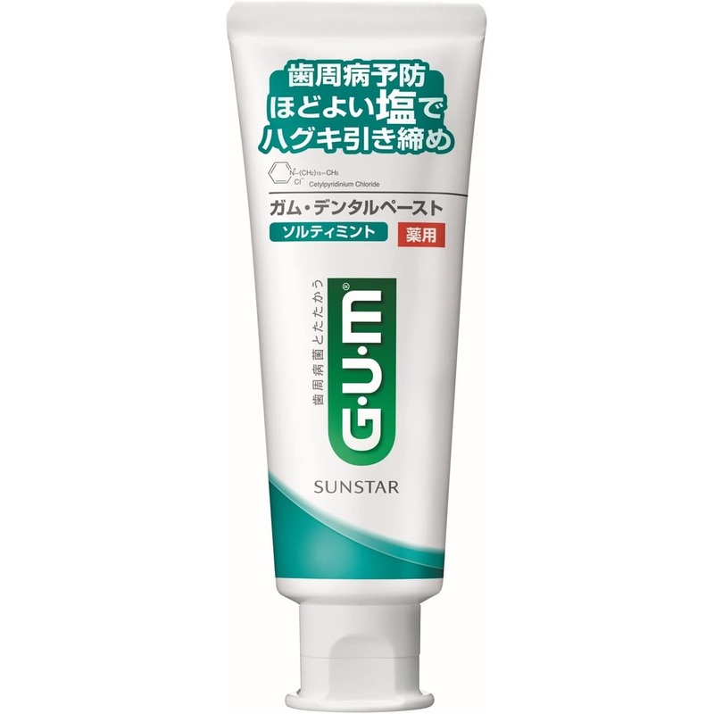 SUNSTAR Gum Medicinal Dental Paste Salty Mint 150g