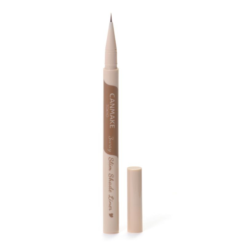 CANMAKE 3way Slim Shade Liner 02 Ash Brown 0.72ml