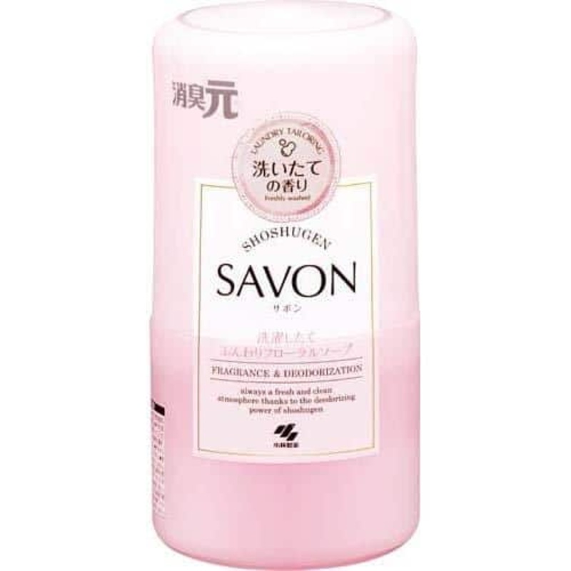 KOBAYASHI  Shohugen Savon Fragrance & Deodorization for Room (Floral Soap Scent) 400ml
